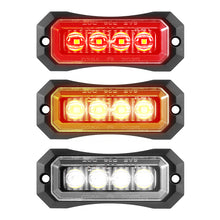Load image into Gallery viewer, 2/4/6LED 12-24V Truck LED Side Marker Light Strobe Flash Warning Light Waterproof Lens Flashing Light for Trucks & Trailers