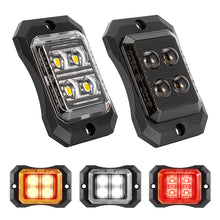 Load image into Gallery viewer, 4/8/12 LED Truck LED Side Marker Light Strobe Flash Warning Light 12-24V Waterproof Lens Light for Trucks & Trailers