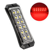 Load image into Gallery viewer, 4/8/12 LED Truck LED Side Marker Light Strobe Flash Warning Light 12-24V Waterproof Lens Light for Trucks & Trailers