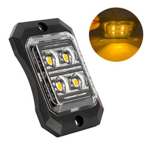 Load image into Gallery viewer, 4/8/12 LED Truck LED Side Marker Light Strobe Flash Warning Light 12-24V Waterproof Lens Light for Trucks & Trailers