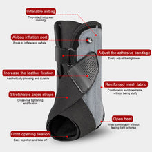 Load image into Gallery viewer, 1PC Inflatable Ankle Brace Joint Stabilizing Straps for Sprain Recovery Adjustable Sports Guard to Prevent Ankle Roll