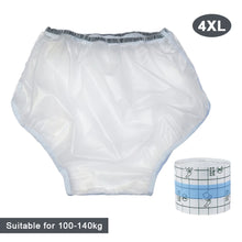 Load image into Gallery viewer, Postoperative Waterproof Underwear Side Snap Button Sand Transparent Adult Diaper Reusable Washable Waterproof Underwear Noiseless Outer/Inner Wear