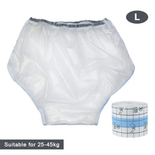 Load image into Gallery viewer, Postoperative Waterproof Underwear Side Snap Button Sand Transparent Adult Diaper Reusable Washable Waterproof Underwear Noiseless Outer/Inner Wear