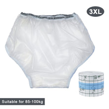 Load image into Gallery viewer, Postoperative Waterproof Underwear Side Snap Button Sand Transparent Adult Diaper Reusable Washable Waterproof Underwear Noiseless Outer/Inner Wear