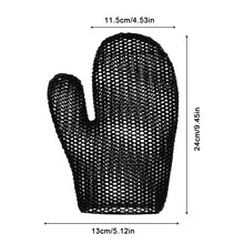 Load image into Gallery viewer, Outdoor TPU Honeycomb Cleaning Bath Gloves Honeycomb Shaped Cleaning Exfoliating Bath Gloves Makeup Remover Finger Cover
