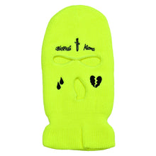 Load image into Gallery viewer, Winter 3-Hole Knitted Beanie Funny Woolen Pull-Over Hat Windproof Thermal Neck and Ear Warmer Sports Headgear for Outdoor Cycling Skiing