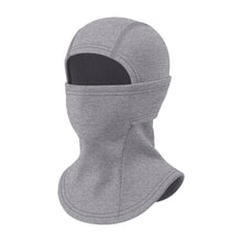 Load image into Gallery viewer, Kids Winter Thermal Headgear Solid Color Fleece Lined Thickened Cold Protection Face Mask Outdoor Skiing Cycling Neck and Face Head Covering