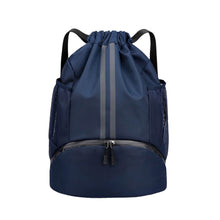 Load image into Gallery viewer, Dry Wet Separation Sports Drawstring Backpack For Women Men Basketball Swimming Fitness Training Travel School Storage Bag
