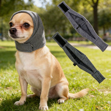 Load image into Gallery viewer, Dog Grooming Earmuffs Soft Warm Windproof Noise Proof Calming Anxiety Relief Pet Ear Cover Hat For Bathing Drying Thunderstorms Universal