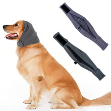 Load image into Gallery viewer, Dog Grooming Earmuffs Soft Warm Windproof Noise Proof Calming Anxiety Relief Pet Ear Cover Hat For Bathing Drying Thunderstorms Universal
