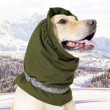 Load image into Gallery viewer, Dog Soothing Calming Earmuffs Warm Waterproof Snowproof Windproof Adjustable Reflective Neck Protection Pet Supplies