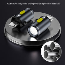 Load image into Gallery viewer, Key Chain 2.5cm USB Type C Plug LED Mini Flashlight LED Light Torches For Phone Power Banks Camping Hiking Travel