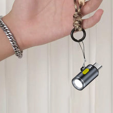 Load image into Gallery viewer, Key Chain 2.5cm USB Type C Plug LED Mini Flashlight LED Light Torches For Phone Power Banks Camping Hiking Travel
