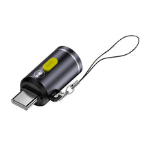 Load image into Gallery viewer, Key Chain 2.5cm USB Type C Plug LED Mini Flashlight LED Light Torches For Phone Power Banks Camping Hiking Travel