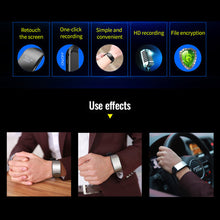Load image into Gallery viewer, 4-32GB Mini Camera Watch Audio Voice Recorder Bracelet USB Flash Driver Dictaphone Noise Reduce Sound Recording Wristband