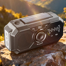 Load image into Gallery viewer, Portable Solar Radio Emergency Kits first Aid Radio with Crank Dynamo AM/FM Radio Blackout Power station USB Phone Charger