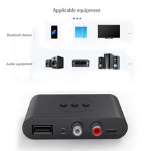 Load image into Gallery viewer, NFC Bluetooth-Compatible 5.0 Audio Receiver U Disk RCA 3.5mm AUX USB Stereo Music Wireless Adapter Hands-Free Calls for Car