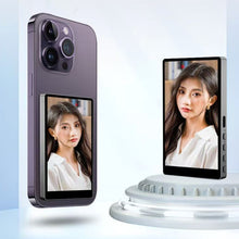 Load image into Gallery viewer, Smartphone Wireless Magnetic Monitor Screen For Smartphone Vlog Live Stream Video Recording Screen Phone Rear Camera Selfie