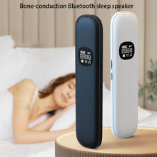 Load image into Gallery viewer, Under Pillow Bone Conduction Bluetooth Speaker White Noise Sleep Aid Soundbar LED Display TF MP3 Music Player Timed Shutdown