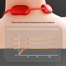 Load image into Gallery viewer, Smart Hanging Neck Protector Cervical Spine Massager Portable Mini Pulse Shoulder Massage Hot Compress Nursing
