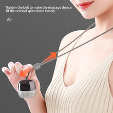 Load image into Gallery viewer, Smart Hanging Neck Protector Cervical Spine Massager Portable Mini Pulse Shoulder Massage Hot Compress Nursing