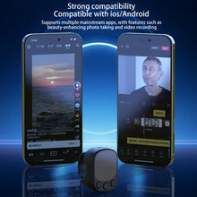 Load image into Gallery viewer, Scrolling Ring Remote Control Touchpad Camera Shutter Mouse Ring for Short Video Control Compatible with iPhone iPad
