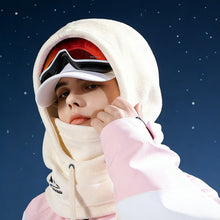 Load image into Gallery viewer, Winter Outdoor Cycling Skiing Thermal Headgear Windproof Cold Protection Full Face Mask Polar Fleece Thickened Hat Scarf Earmuffs Integrated Gear