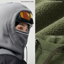 Load image into Gallery viewer, Winter Outdoor Cycling Skiing Thermal Headgear Windproof Cold Protection Full Face Mask Polar Fleece Thickened Hat Scarf Earmuffs Integrated Gear
