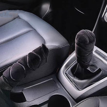 Load image into Gallery viewer, 1Set Winter Short Plush Hand Warmer Comfortable Car Handbrake Cover Handle Cover Handle Cover Car Interior Accessories