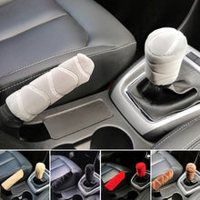 Load image into Gallery viewer, 1Set Winter Short Plush Hand Warmer Comfortable Car Handbrake Cover Handle Cover Handle Cover Car Interior Accessories