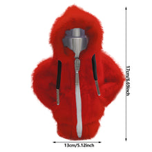 Load image into Gallery viewer, Universal Car Gear Change Lever Sweatshirt Covers Shifter Knob Hoodie Car Decoration Gear Lever Cover Speed Lever Sweatshirt
