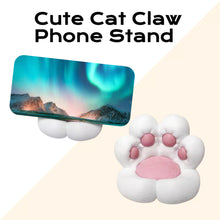 Load image into Gallery viewer, 3D Printed Cat Paw Phone Stand Cute Desktop Ornament Creative Support Stand for Desk Office Home Decoration High Aesthetic Gift for Cat Lovers