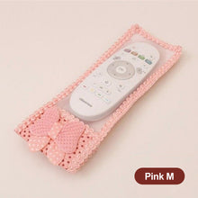 Load image into Gallery viewer, Lace Fabric Remote Cover Dust-Proof Washable Soft Stretch Sleeve for TV & AC Remote Controller Home Electronic Accessory
