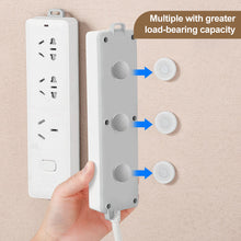 Load image into Gallery viewer, Universal Magnetic Adhesive Hook No-Drill Remote Control Wall Mount Strong Self-Adhesive Organizer for Router TV Accessories