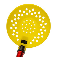 Load image into Gallery viewer, Winter Outdoor Aluminum Alloy Telescopic Ice Fishing Scoop 80CM 3-Section Portable Long Handle Ice Skimmer Ice Chips Removal Tool