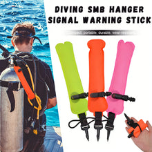 Load image into Gallery viewer, Mini SMB Float Signal Tube High Visibility Emergency Signal Stick Diver Keychain Pendant