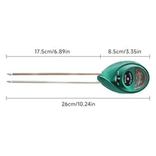 Load image into Gallery viewer, 3-in-1 Soil pH Meter Moisture Tester for Garden Potted Plants No Battery Needed for Dirt and Soil Gardening Tool for Plant Lovers