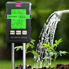 Load image into Gallery viewer, 6 in 1 Soil Tester for Garden Moisture pH Temperature Light Fertility Meter Soil Test Kit for Potted Plants Indoor Outdoor Plant Care Tool