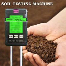 Load image into Gallery viewer, 6 in 1 Soil Tester for Garden Moisture pH Temperature Light Fertility Meter Soil Test Kit for Potted Plants Indoor Outdoor Plant Care Tool