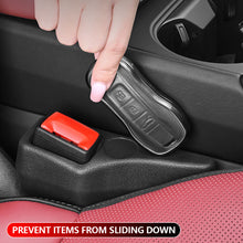 Load image into Gallery viewer, Pair of Car Seat Gap Plugs Anti-Drop Seat Crack Filler & Organizer Prevents Items Falling & Collects Dusts Interior Accessory