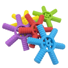Load image into Gallery viewer, 1Pcs BPA Free Silicone Teether Cartoon Sensory Chew Necklace Pendant Oral Motor Chewy Toy Therapy Tools For Kids