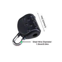Load image into Gallery viewer, 15PCS Metal Quick Snap Abalone Float Clip Anti-Slip Sea Fishing Float Connector Link Fishing Tackle Small Accessories