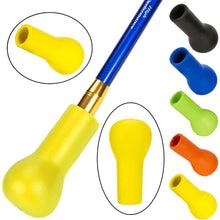 Load image into Gallery viewer, 1PC Sea Fishing Shock Absorbing Fishing Rod Belly Pad PU Material Spherical Rod Support for Boat Jigging Rod