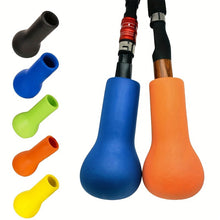 Load image into Gallery viewer, 1PC Sea Fishing Shock Absorbing Fishing Rod Belly Pad PU Material Spherical Rod Support for Boat Jigging Rod