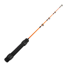 Load image into Gallery viewer, 50CM Portable Solid Fiberglass Ice Fishing Rod Ultra Short Section Straight Handle Shrimp Rod with Fishing Reel Fishing Supplies