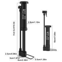 Load image into Gallery viewer, Portable Universal Air Pump for Bicycle and Ball 80PSI Telescopic Pump Rod Cycling Equipment
