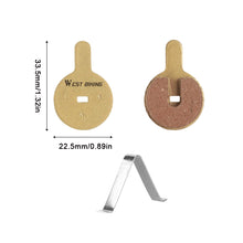 Load image into Gallery viewer, Copper-Based Metal Brake Pads for Mountain Bike Durable Wear-Resistant Oil Disc Brake Pads Disc Brake Accessories