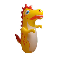 Load image into Gallery viewer, Cute Dinosaur Self-Righting Punching Toy for Kids Inflatable Punching Column Home Office Stress Relief Sensory Play Standing Punch Bag