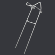 Load image into Gallery viewer, Simple Metal Ground Spike Fishing Rod Holder Metal Pole Rest Support Rack Sea and Hand Rod Ground Spike Stand Fishing Accessories