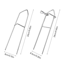 Load image into Gallery viewer, Simple Metal Ground Spike Fishing Rod Holder Metal Pole Rest Support Rack Sea and Hand Rod Ground Spike Stand Fishing Accessories